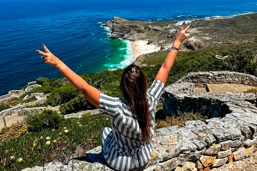 Table Mountain e a orla da Cidade do Cabo